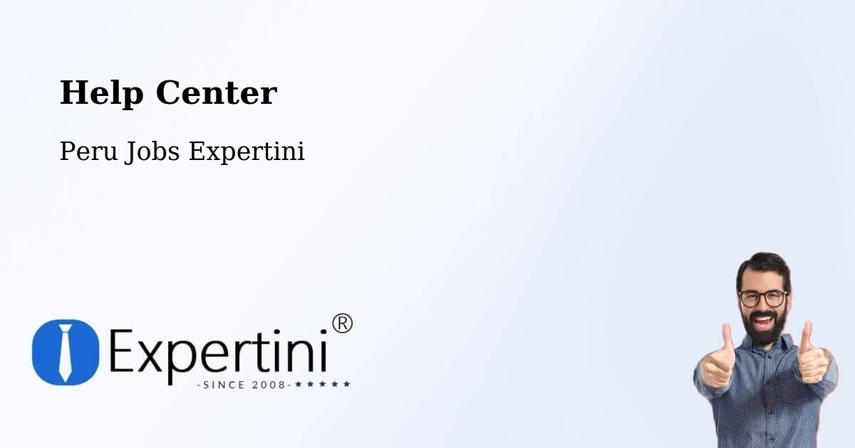 Help Center – Talara - Peru Jobs Expertini